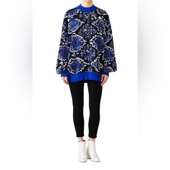 MSGM Oversize Woolen Sweater - Picture 1 of 5